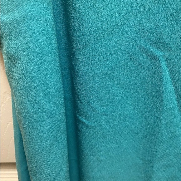 Ralph Lauren Elegant Teal Sleeveless Dress Tropical Turquoise Sz 10 NWT - Picture 6 of 16